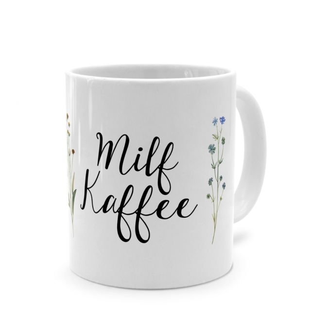 Tasse mit Spruch 'Milfkaffee'