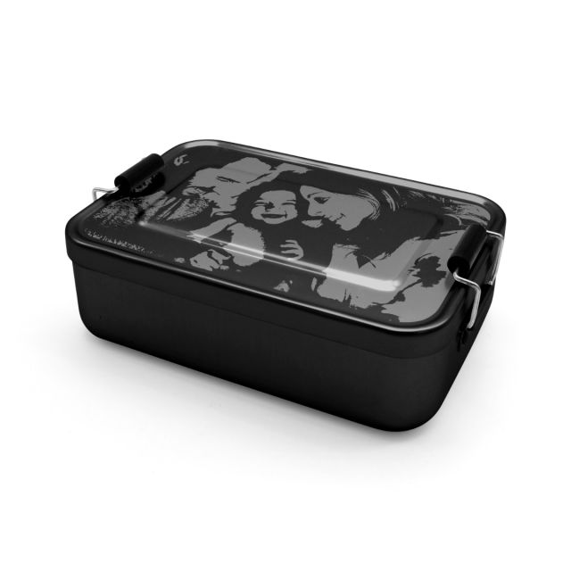 Alu-Brotdose mit Gravur