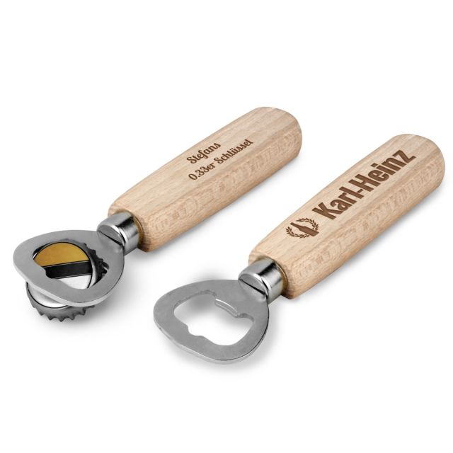 Flaschenöffner 'Holz'