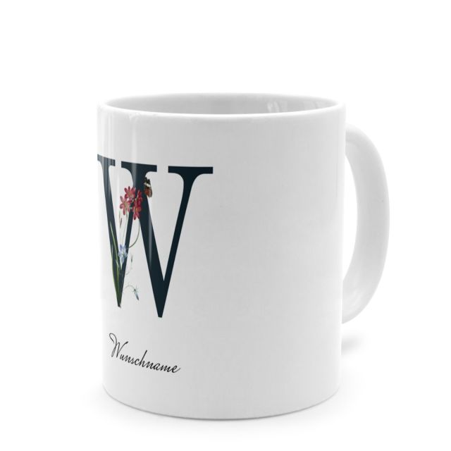 Initialen-Tasse