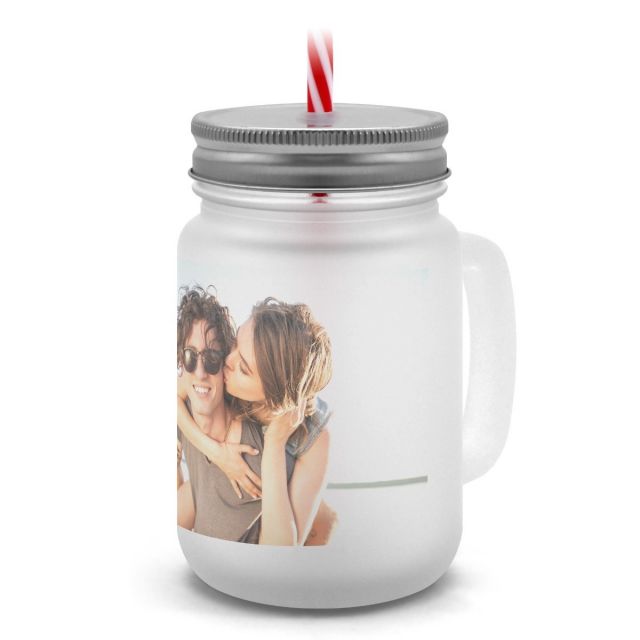 Trinkglas mit Deckel