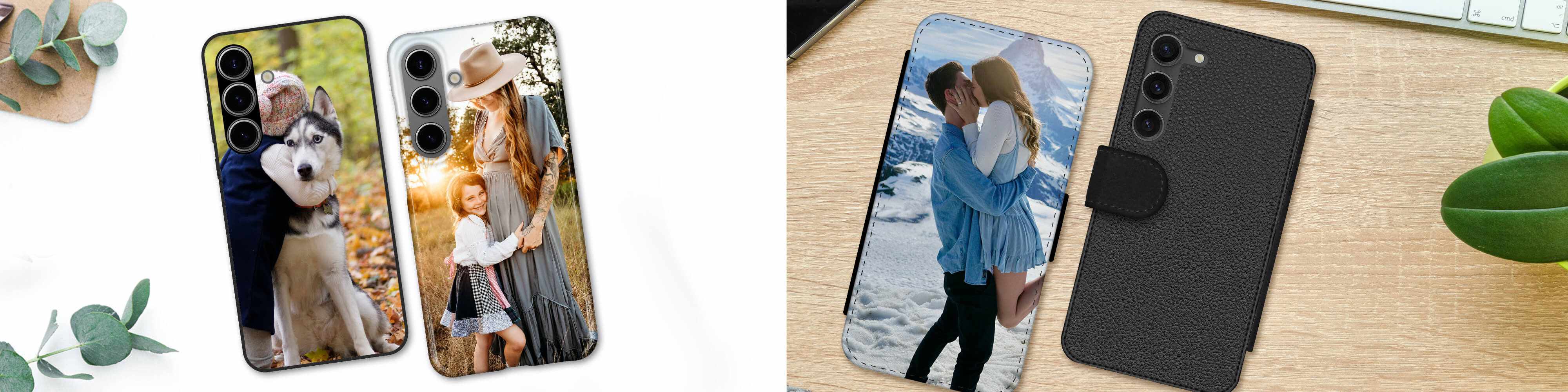 Personalisierte Samsung Galaxy S24 Hüllen mit eigenem Foto