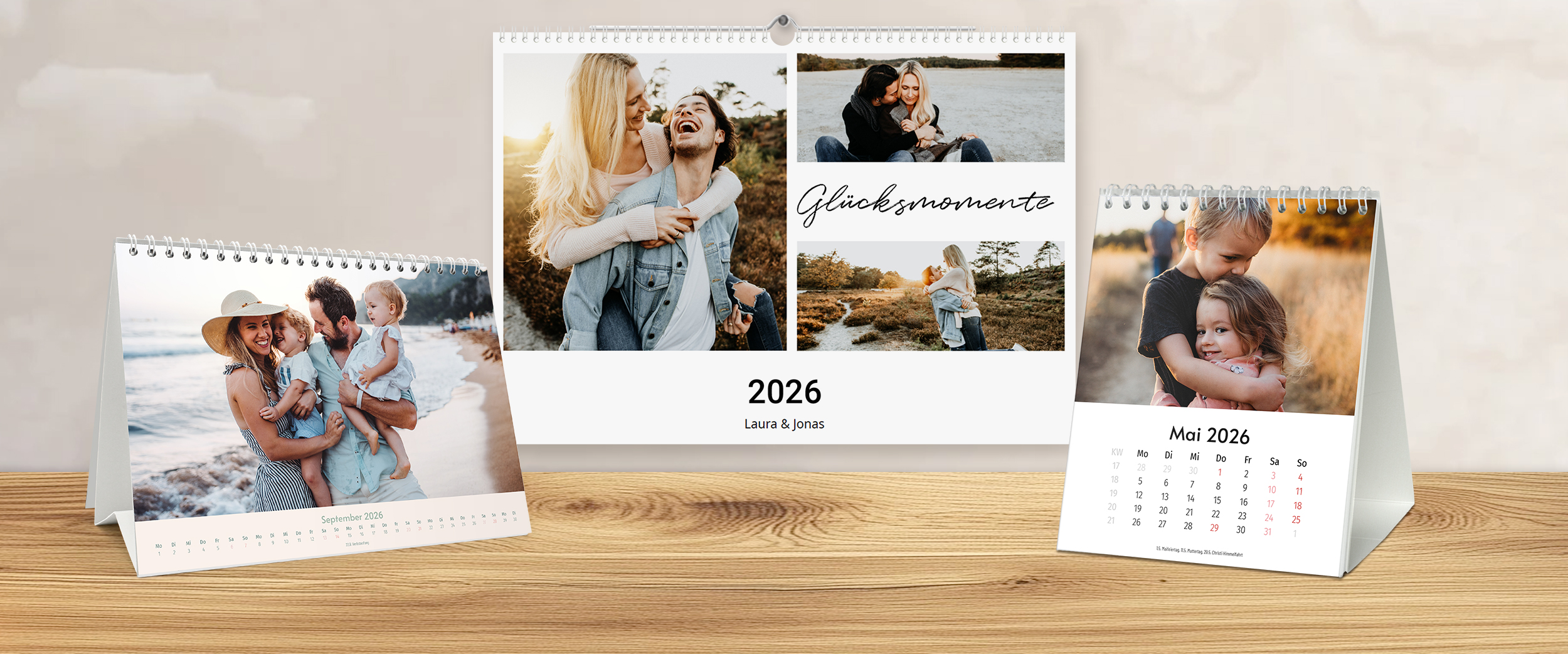Fotokalender 2026 selbst gestalten